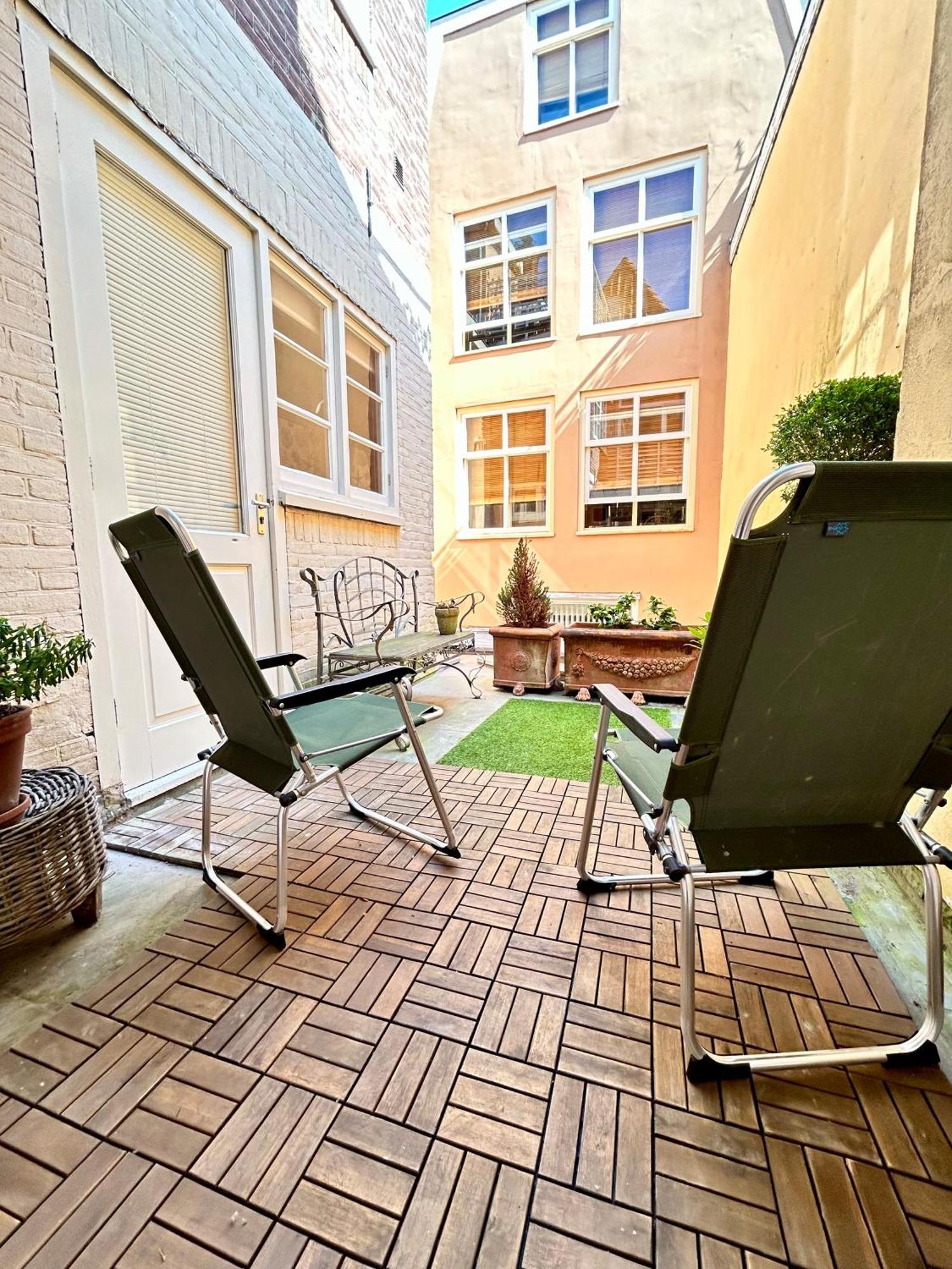 Leiden City Centre Canal View Or Terrace View Apartments Exterior foto